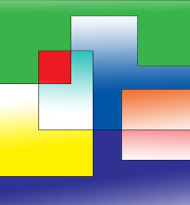 romorganisasjon, 2019, (gradient) av Alex Caminker
