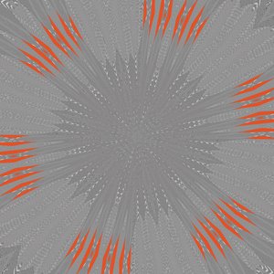 symmetri #21,2019,(blandet media) av Alex Caminker