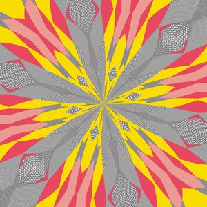symmetri #22,2019,(blandet media) av Alex Caminker