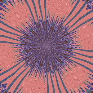 symmetri #34,2019,(blandet media) av Alex Caminker