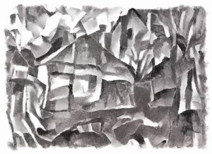 se (svart) #4,2016, av Alex Caminker