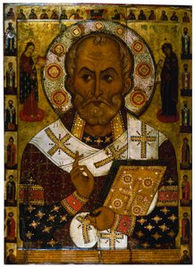 'Sankt Nikolaus av Lipna', 1294. av Alexa Petrov