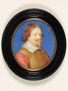 Alexander Leslie, jarl av Leven (akvarell på vellum) av Alexander (style of) Cooper