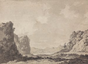 En dal av Alexander Cozens