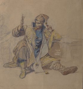 Jester av tsar Ivan den grusomme av Alexander Dmitrievich Litovchenko