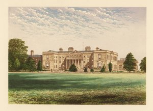 Gopsall Hall, Leicestershire, England. av Alexander Francis (after) Lydon