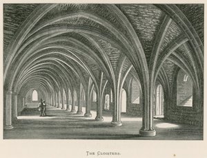 Fountains Abbey, The Cloisters av Alexander Francis Lydon