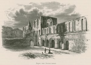 Furness Abbey, fra sør-vest av Alexander Francis Lydon