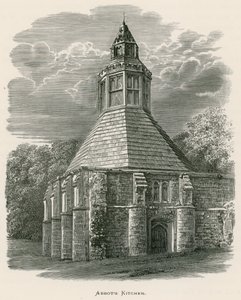 Glastonbury Abbey, Abbot's Kitchen av Alexander Francis Lydon
