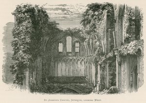 Glastonbury Abbey, St Joseph