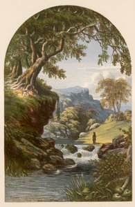 Illustrasjon for Bryants The Rivulet av Alexander Francis Lydon