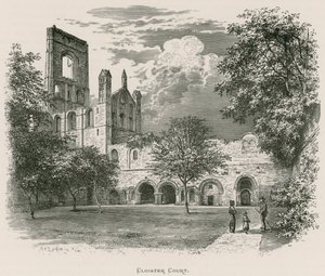 Kirkstall Abbey, Cloister Court av Alexander Francis Lydon