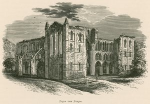 Rievaulx Abbey, fra nord av Alexander Francis Lydon