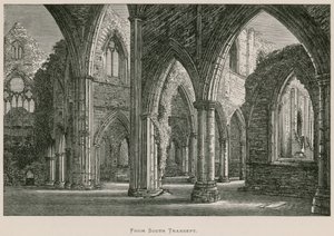 Tintern Abbey, fra South Transept av Alexander Francis Lydon