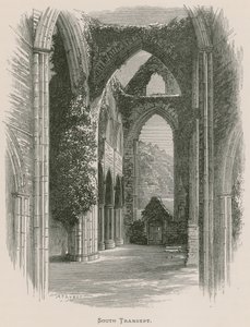 Tintern Abbey, South Transept av Alexander Francis Lydon