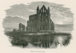Whitby Abbey, fra sør-øst av Alexander Francis Lydon