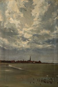 Hindelopen, Holland, 1875. av Alexander Friedrich Werner