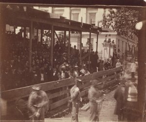 [Grand Army Review, Washington], 23. eller 24. mai 1865. av Alexander Gardner