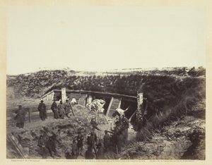 Preikestolen, Fort Fisher, N.C., januar 1865. av Alexander Gardner