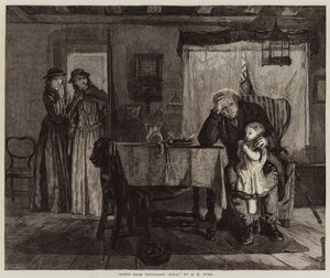 Scene fra Tennysons "Dora" av Alexander Hohenlohe Burr
