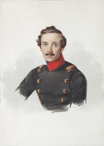 Portrett av Arist Fyodorovich von Gersdorff 1805-1883, 1840