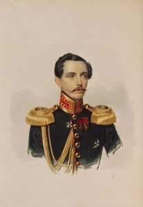Portrett av Mikhail Vasilyevich Pashkov 1802-1863, 1838