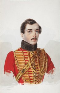 Portrett av N.W. Novoskoltsev, 1839