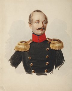Portrett av Nikolay Fyodorovich Plautin 1794-1866, 1839-1843