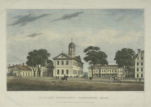 Harvard University, Cambridge, Massachusetts, 1828