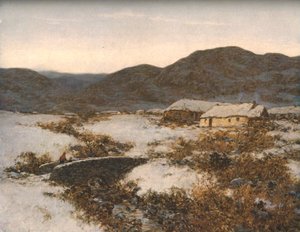 Winter Twilight, c1904, c1930. av Alexander Kellock Brown