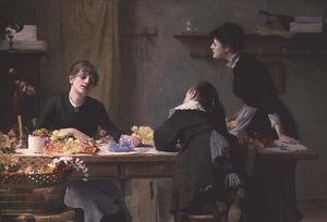Kunstige blomsterarbeidere av Alexander Mann