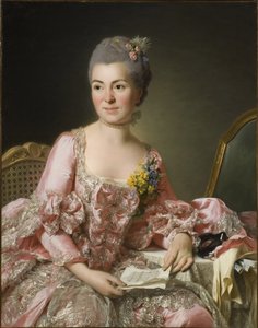 Portrett av Marie-Suzanne Giroust, Madame Roslin 1734-1772, 1770