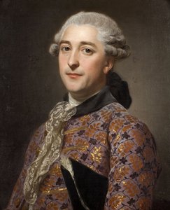 Portrett av prins Vladimir Borisovich Golitsyn 1731-1799, 1762 av Alexander Roslin