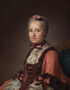 Portrett av prinsesse Maria Josepha av Sachsen 1731-1767, 1776. av Alexander Roslin