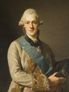 Svensk: Fredrik Adolf, 1750–1803, prins av Sverige, Gustav IIIs bror hertug Fredrik Adolf, Gustav IIIs bror av Alexander Roslin