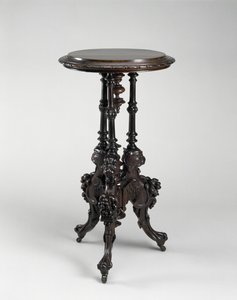 Tabell, c. 1845-1865 (palisander; ask) av Alexander Roux