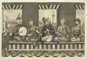 Syriske musikere, plate 4 fra 