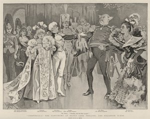 Askepott, Pantomime på Drury Lane Theatre, Ballroom Scene