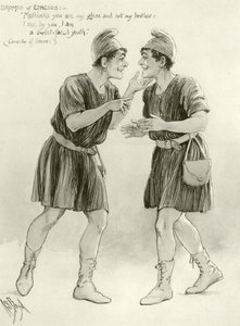 Dromio fra Efesos (gravyr) av Alexander Stuart Boyd