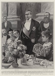 The Banquet of the Devonians i London, Sir Redvers Buller, presidenten, taler