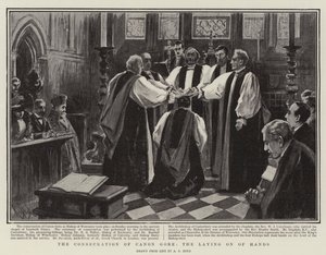 Innvielsen av Canon Gore, håndspåleggelsen av Alexander Stuart Boyd