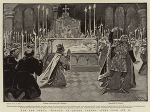 The New Opera, Harold, i Convent Garden, scene fra akt II