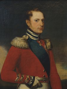 Portrett av keiser Nicholas I 1796-1855, 1829