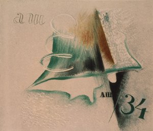 Komposisjon med to bokstaver, 1934