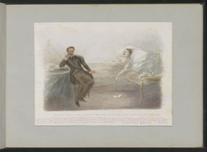 Gustave Doré på dødsleiet av Alexander Ver Huell