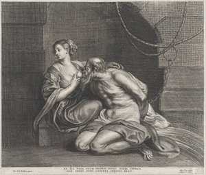 Cimon og Pero, ca. 1650-90., ca. 1650-90. av Alexander Voet