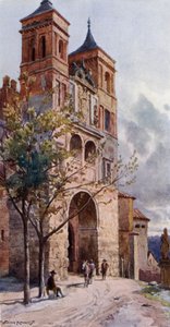 Puerta Del Cambron, Toledo (farge litho)