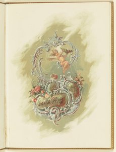 Program for balletten La Perle av Marius Petipa og Riccardo Drigo, 1896. av Alexander von Hohen