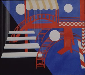 Scenografirevy for Edition Décors de Théatre, 1927 av Alexandra Alexandrowna Exter