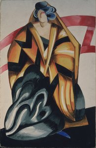 Amme. Kostymedesign for stykket Romeo and Juliet av W. Shakespeare, 1921